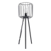 Floor Lamp Black Metal 25 x 25 x 80 cm