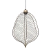 Ceiling Light 31 x 16 x 47 cm Golden Metal