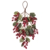 Deurhanger Kerstmis Rood Groen Plastic Kabel Foam 42 cm