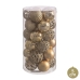 Kerstballen Gouden Plastic 5 x 5 x 5 cm (30 Stuks)