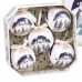 Boules de Noël Multicouleur Polyfoam Rois Mages 7,5 x 7,5 x 7,5 cm (5 Unités)