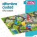 Mata do zabawy Colorbaby Miasto Plastikowy (2 Sztuk)