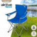 Chaise de camping pliante Aktive Bleu 45 x 82 x 47 cm (4 Unités)