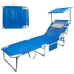 Chaise de plage Aktive 188 x 30 x 58 cm