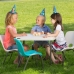 Kindertafel Lifetime Wit Opvouwbaar 61 x 53,5 x 61 cm Staal Plastic