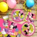 Set feestartikelen Minnie Mouse 66 Onderdelen