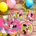 Conjunto Artigos de Festa Minnie Mouse Happy Deluxe 89 Peças 16