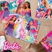 4 Puslespillsett Barbie MaxiFloor 192 Deler 35 x 1,5 x 25 cm