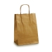 Paper Bag Golden 18 x 8 x 32 cm (25 Units)