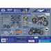 Set de Construcție Clementoni Yamaha M1