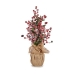 Kerstboom Besneeuwd Bessen Bruin Rood Plastic 24 x 51 x 24 cm