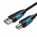 Καλώδιο USB-C Vention VAS-A16-B500 Μαύρο 5 m