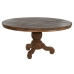 Mesa de Jantar Home ESPRIT Natural Teca 160 X 160 X 78 cm