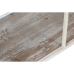 Estantes Home ESPRIT Branco Natural Metal 159 X 36,5 X 91 cm