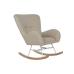 Rocking Chair Home ESPRIT White Polyester Metal 74 X 90 X 95 cm