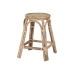 Tabouret Home ESPRIT Naturel osier Rotin 37 X 37 X 49,5 cm