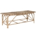 Calçador Home ESPRIT Natural vime 130 X 46 X 47 cm