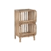 Mesa de Cabeceira Home ESPRIT Natural 42 X 38 X 72,5 cm