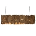 Ceiling Light Home ESPRIT Iron Teak 160 x 30 x 40 cm