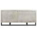 Aparador Home ESPRIT Blanco Metal Madera de mango 180 X 38,7 X 80 cm