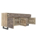 Anrichte Home ESPRIT Teakholz Kokosnuss Faser 200 X 45 X 80 cm