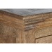 Credenza Home ESPRIT Nero Naturale Ferro Legno di mango 180 x 40 x 100 cm