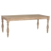 Eettafel Home ESPRIT Wit Teakhout 195 X 97 X 77 cm