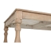 Eettafel Home ESPRIT Wit Teakhout 195 X 97 X 77 cm