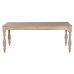 Table de Salle à Manger Home ESPRIT Blanc bois de teck 195 X 97 X 77 cm