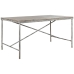 Dining Table Home ESPRIT White Iron Mango wood 160 X 90 X 80 cm