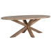 Jedilna Miza Home ESPRIT Teak 220 X 120 X 78 cm