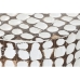 Mesa auxiliar Home ESPRIT Blanco 40 x 40 x 42 cm