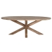 Dining Table Home ESPRIT Teak 220 X 120 X 78 cm