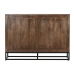 Sideboard Home ESPRIT Black Natural Recycled Wood 120 x 40 x 85 cm