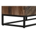 Dientafel Home ESPRIT Zwart Natuurlijk Gerecycleerd Hout 120 x 40 x 85 cm