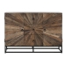 Dientafel Home ESPRIT Zwart Natuurlijk Gerecycleerd Hout 120 x 40 x 85 cm