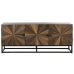 Mobilă TV Home ESPRIT Negru Natural 135 x 40 x 55 cm