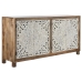 Dientafel Home ESPRIT Wit Natuurlijk Mangohout 180 x 40 x 90 cm