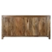 Dientafel Home ESPRIT Wit Natuurlijk Mangohout 180 x 40 x 90 cm