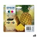 Cartucho de Tinta Original Epson XP-2200 WF-2910DWF Negro/Cian/Magenta/Amarillo (8 Unidades)