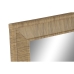 Espejo de pared Home ESPRIT Marrón Natural Scandi 74 X 2 X 194 cm (2 Unidades)