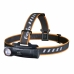 LED Head Torch 039-543 Black Orange 1600 lm