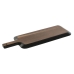 Masă de tăiat Home ESPRIT Negru Natural Salcâm Slate 51 x 17 x 1,8 cm