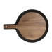 Cutting board Home ESPRIT Black Natural Board 38 x 28 x 1,8 cm