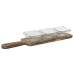 bandeja de aperitivos Home ESPRIT Natural 140 ml 43 x 10 x 5,5 cm