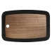 Masă de tăiat Home ESPRIT Negru Natural Salcâm Slate 30 x 20 x 1,8 cm