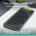 Беспроводная клавиатура Logitech Серый Испанская Qwerty QWERTY