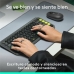 Беспроводная клавиатура Logitech Серый Испанская Qwerty QWERTY