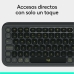 Ασύρματο Πληκτρολόγιο Logitech Γκρι Ισπανικό Qwerty QWERTY