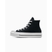 Baskets Casual pour Femme Converse All Star Platform High Top Noir